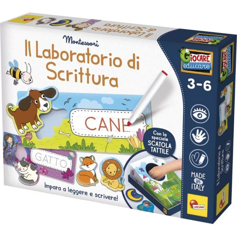 Lisciani 95186 Maxi Laboratorio Scrittura Montessori