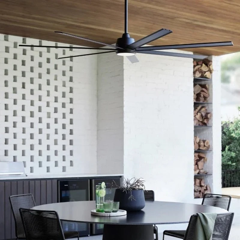 Ventilatore da soffitto Beacon Lighting Atlanta con luce, nero