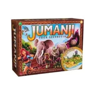 Editrice Giochi Jumanji Fuga Selvaggia - Gioco da Tavolo Cooperativo
