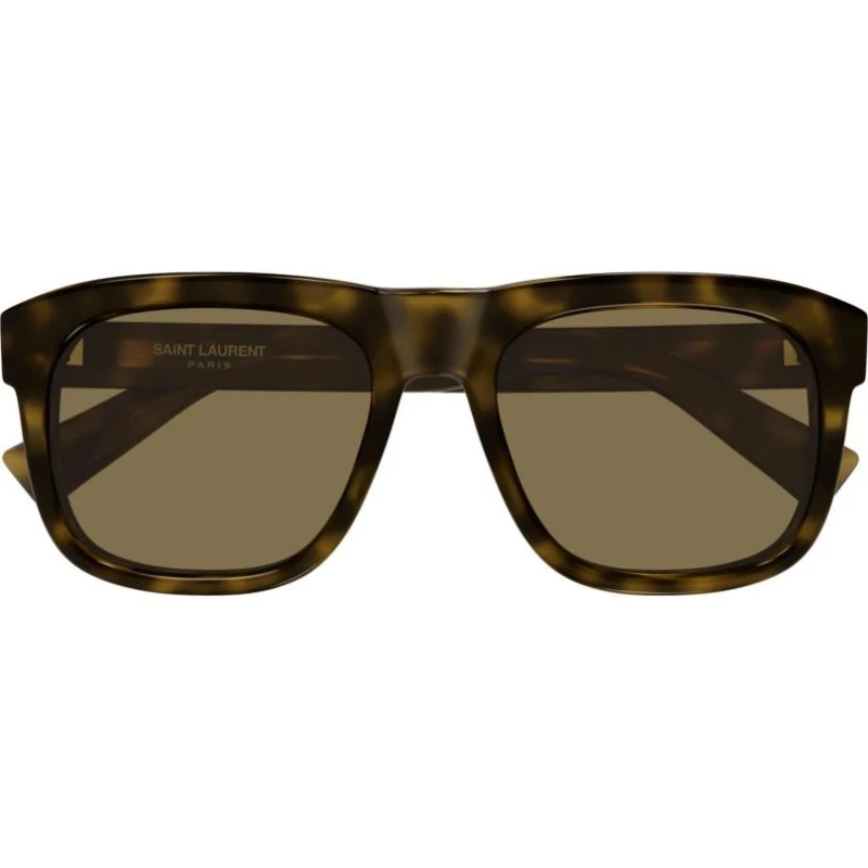 Saint Laurent SL 558 Occhiali da Sole Uomo Avana Geometrici