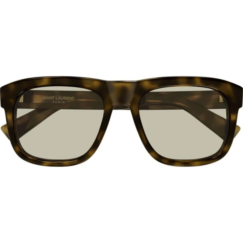 Saint Laurent SL 558 Occhiali da Sole Uomo Havana Marrone 57mm