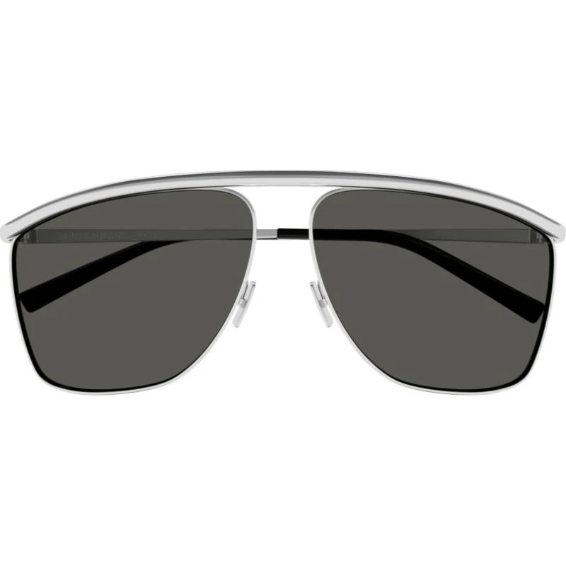 Saint Laurent SL 820 Victoire Occhiali da Sole Argento Grigio 61mm