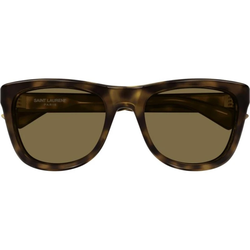 Saint Laurent SL 816 Occhiali da Sole Donna Avana Squadrati 54mm