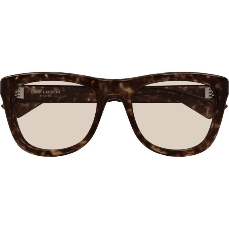 Saint Laurent SL 816 Occhiali da Sole Donna Avana Squadrati 54mm
