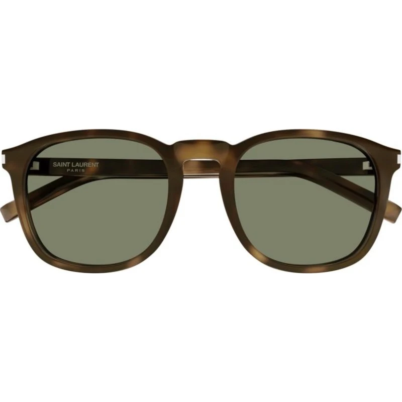 Saint Laurent SL 818 Occhiali da Sole Donna Avana Verde 54mm