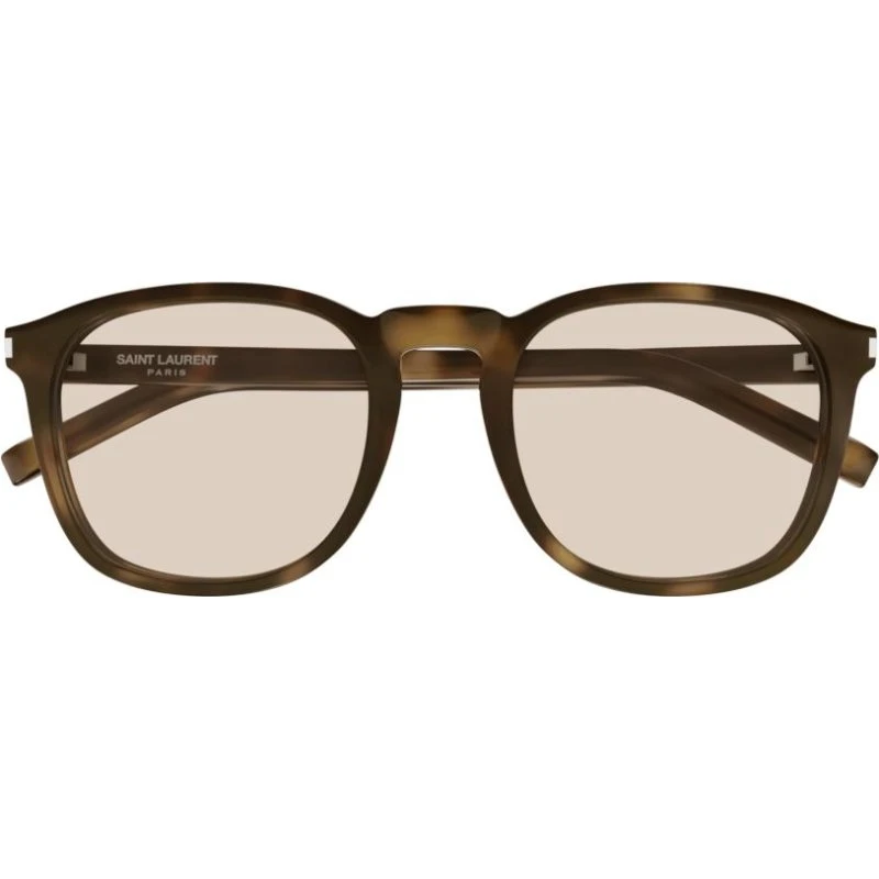 Saint Laurent SL 818 Occhiali da Sole Donna Havana Rotondi 54mm