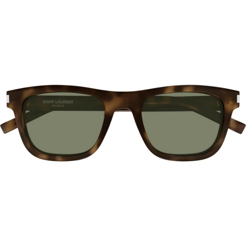 Saint Laurent Sl 819 Occhiali da Sole Donna Avana Verde 52mm