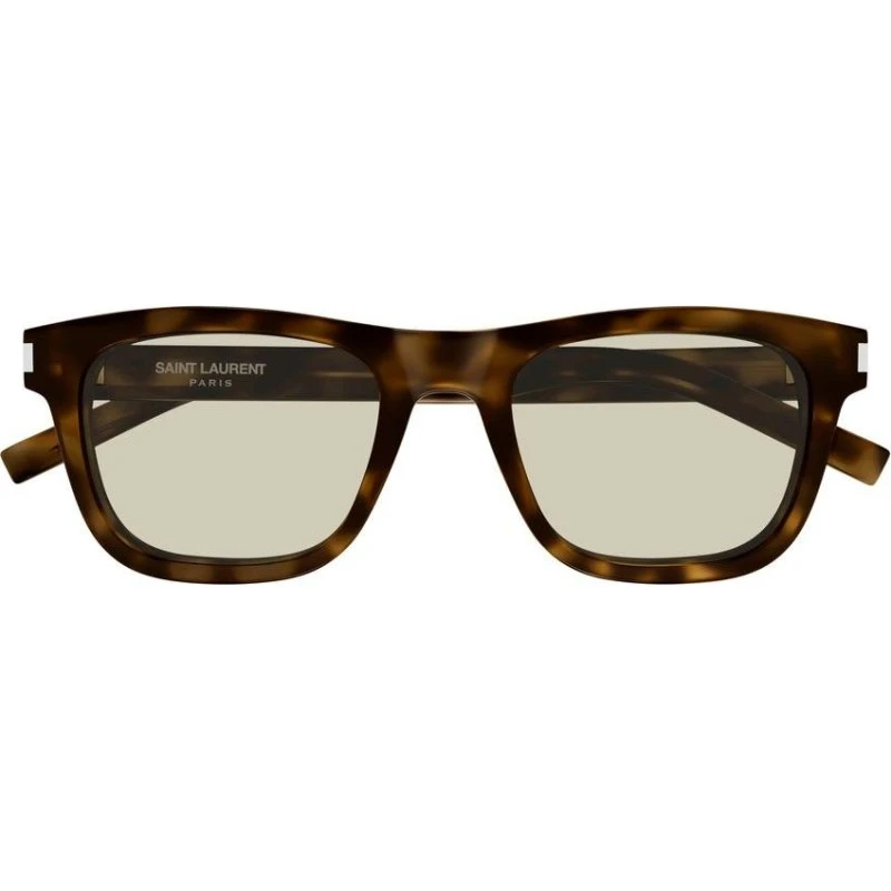 Saint Laurent SL 819 Occhiali da Sole Squadrati Havana Marrone