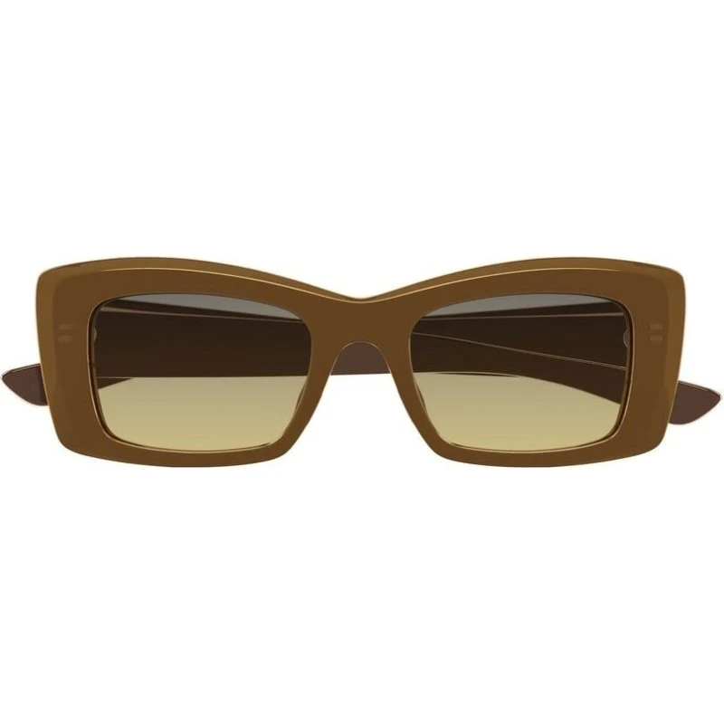 Alexander McQueen AM0526S Occhiali da Sole Farfalla Marrone