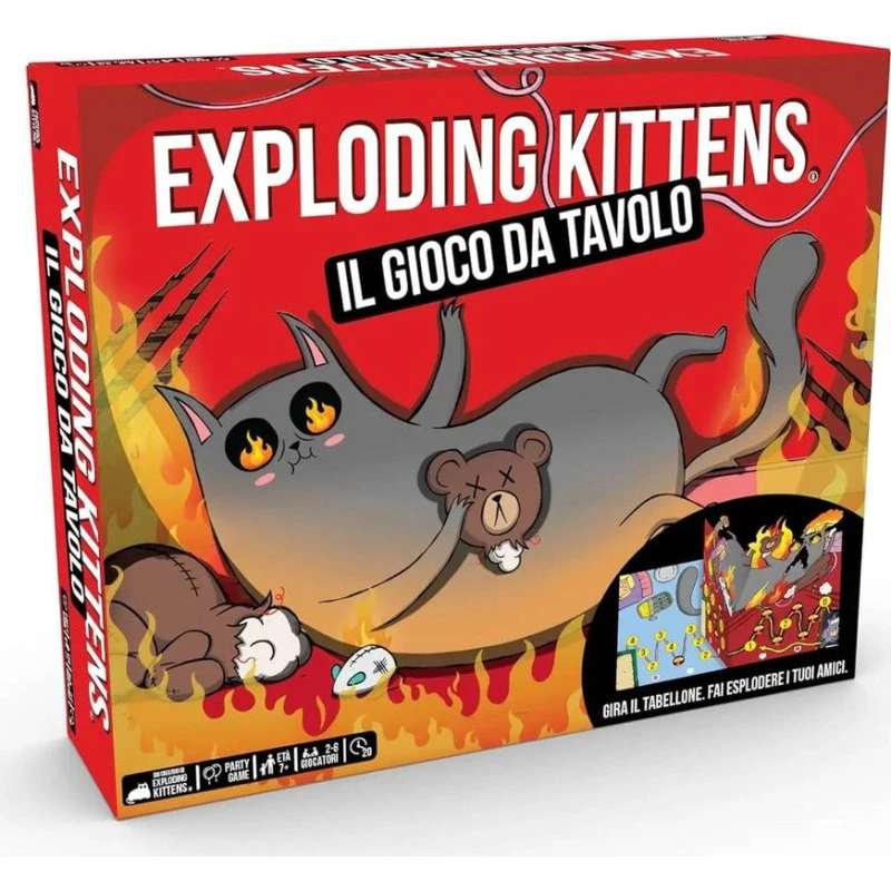 ASMODEE Exploding Kittens - Gioco da Tavolo