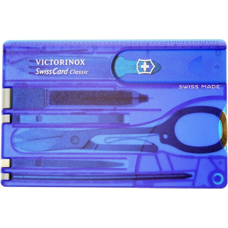 Victorinox SwissCard Classic Blu 10 funzioni