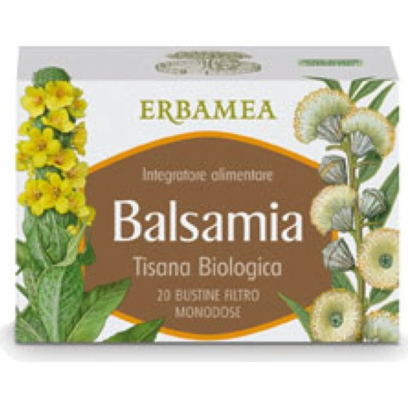Erbamea Balsamia Tisana Biologica - 20 Bustine Filtro