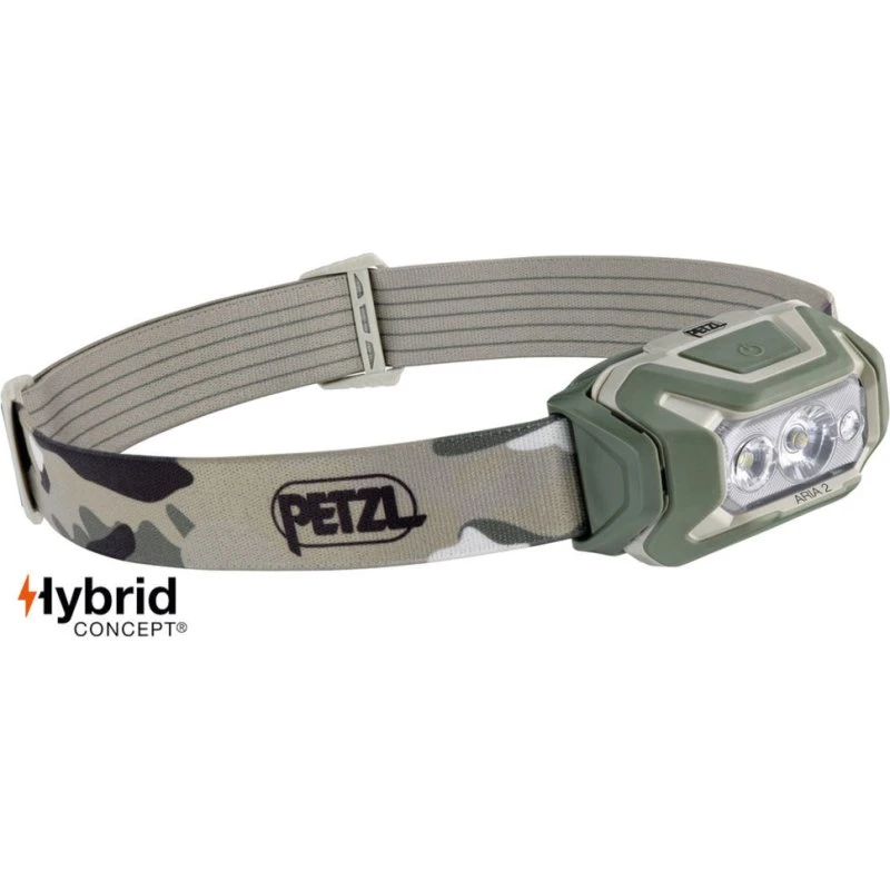 Petzl Aria 2 R Lampada Frontale 600 Lumen Nero/Giallo