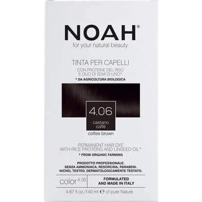 Noah Tintura Naturale per Capelli Marrone Satinato 4.06 - 140ml