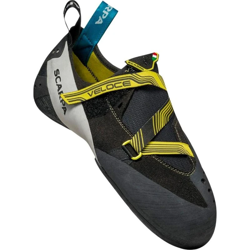 Veloce Scarpe Arrampicata Uomo Nero/Giallo 45