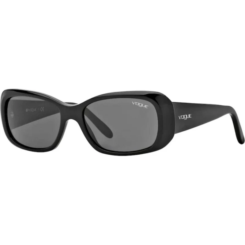Vogue Vo 2606s Occhiali da Sole Donna Nero Geometrico Grigio