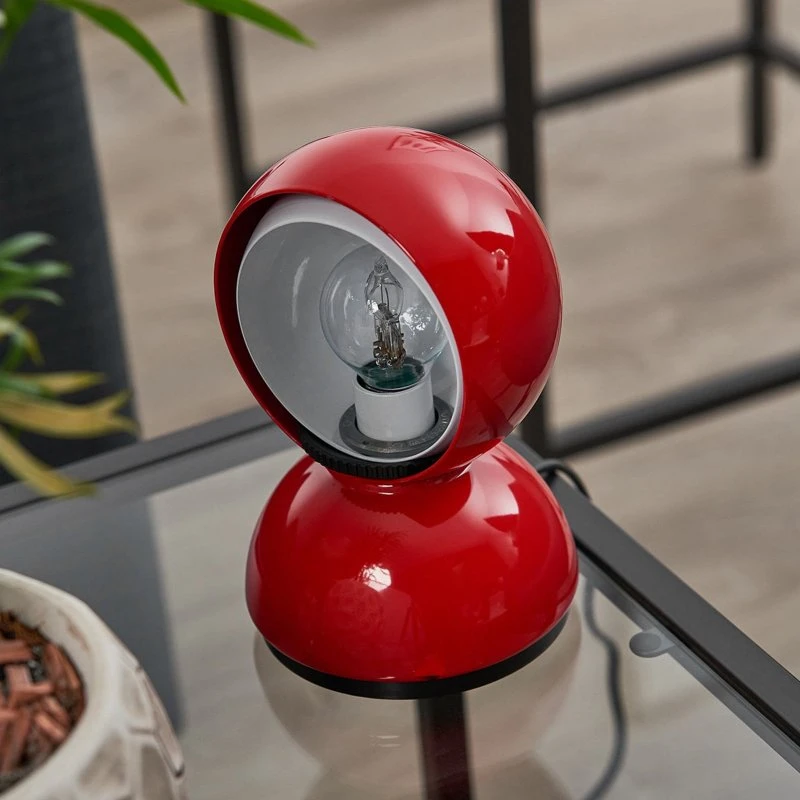 Artemide Eclisse Lampada da Tavolo - Rosso