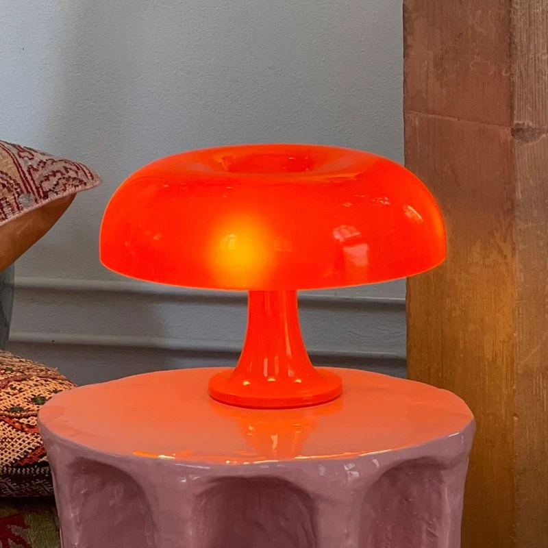 Artemide Nessino Lampada da Tavolo Design Arancione Ø 32 cm