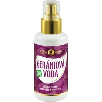 Purity Vision Acqua di Geranio Biologica 100ml