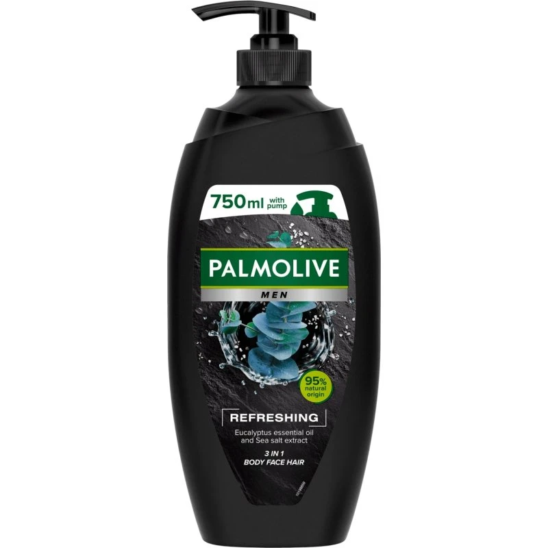 Palmolive Men Gel Doccia Refreshing 3in1 750 ml