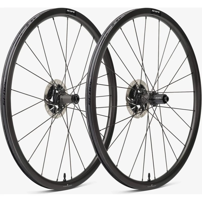 Scope S3 30mm Disc Tubeless Ready Carbon Road Wheels Nero 2025