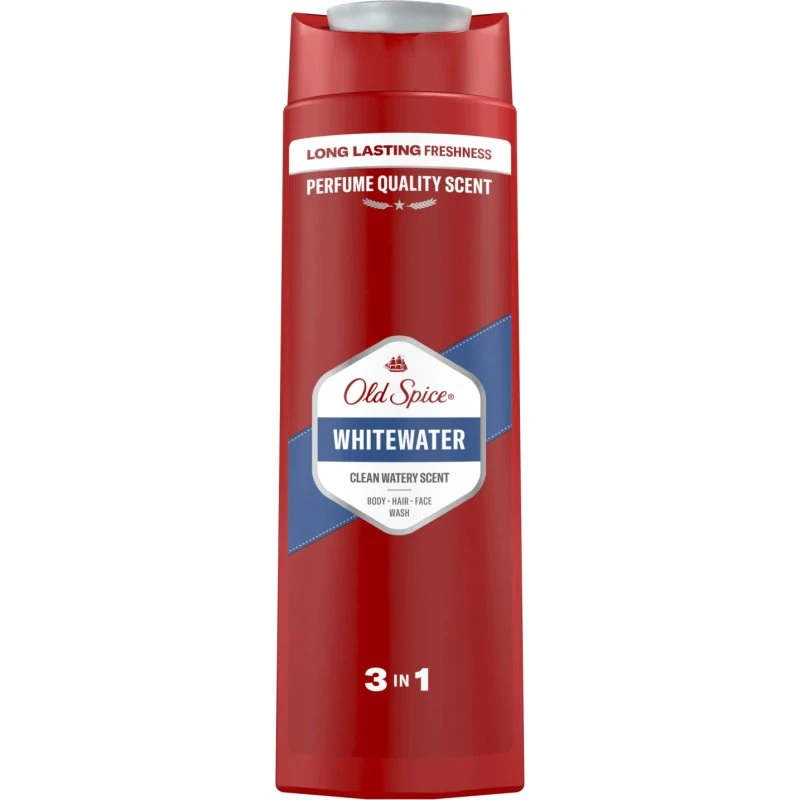 Old Spice Gel Doccia Whitewater 3 in 1 - 400 ml
