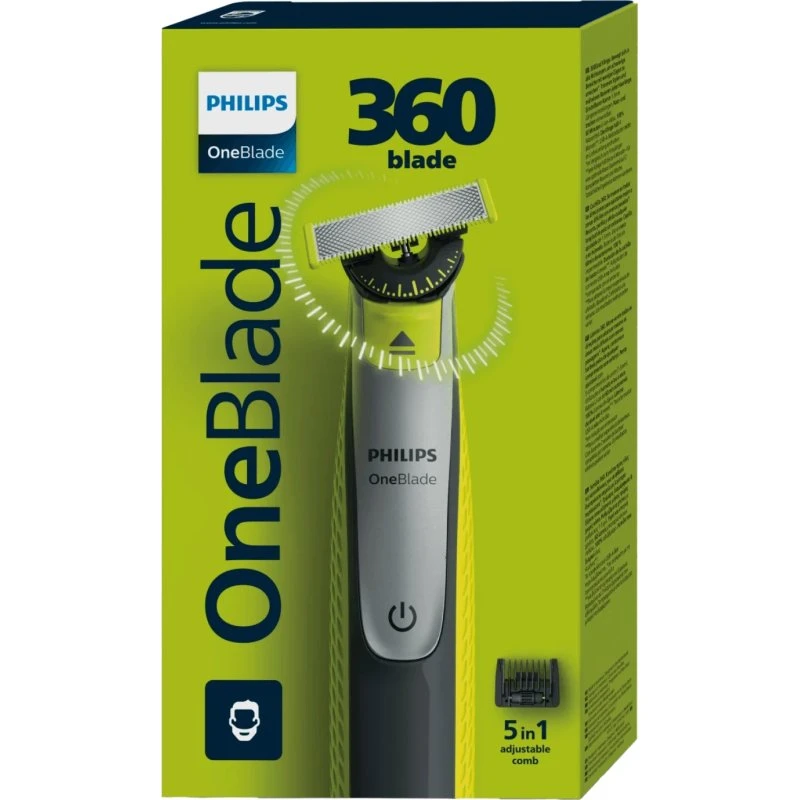 Philips OneBlade 360 Rasoio Elettrico 5 in 1 QP2734/23
