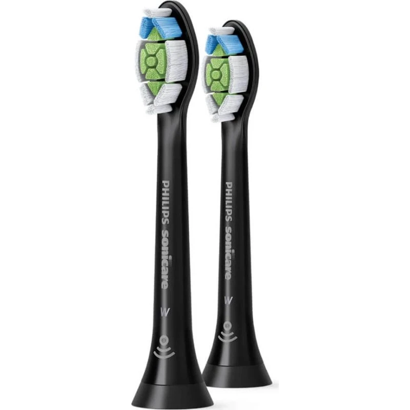 Philips Sonicare W2 Optimal White HX6062/14 Testine Nere (2+1)