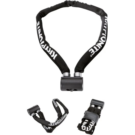 Kryptonite Keeper 810 Catena Pieghevole 8mm Nero