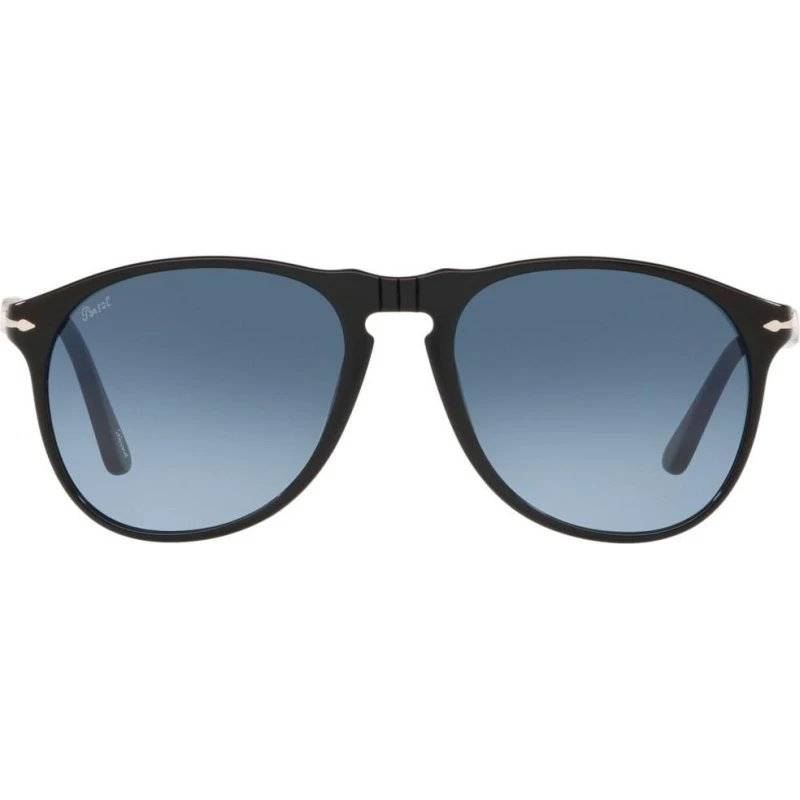 Persol PO 9649S Occhiali da Sole Pilot Nero e Blu Unisex