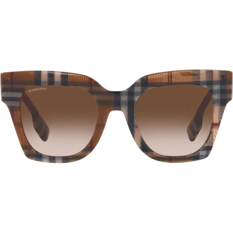Burberry Kitty BE 4364 Occhiali da Sole Farfalla Marrone