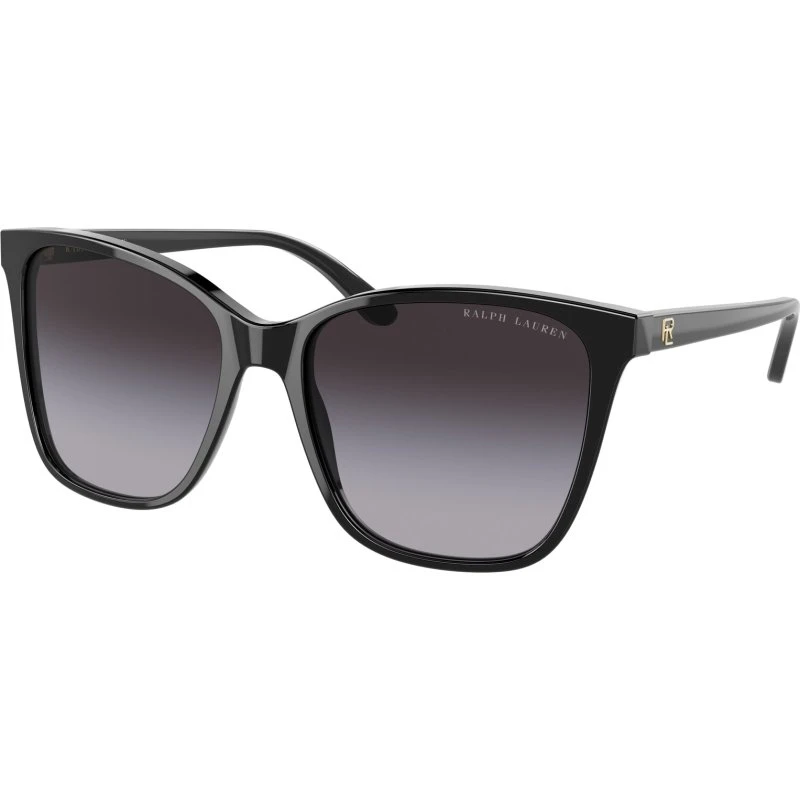 Ralph Lauren RL 8201 Occhiali da Sole Donna Nero Geometrici 56mm