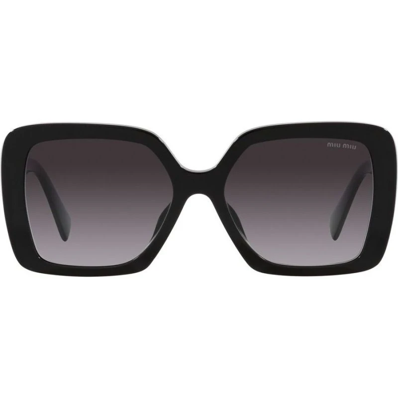 Miu Miu Occhiali da Sole SMU 10YS Quadrati Bianchi e Grigio