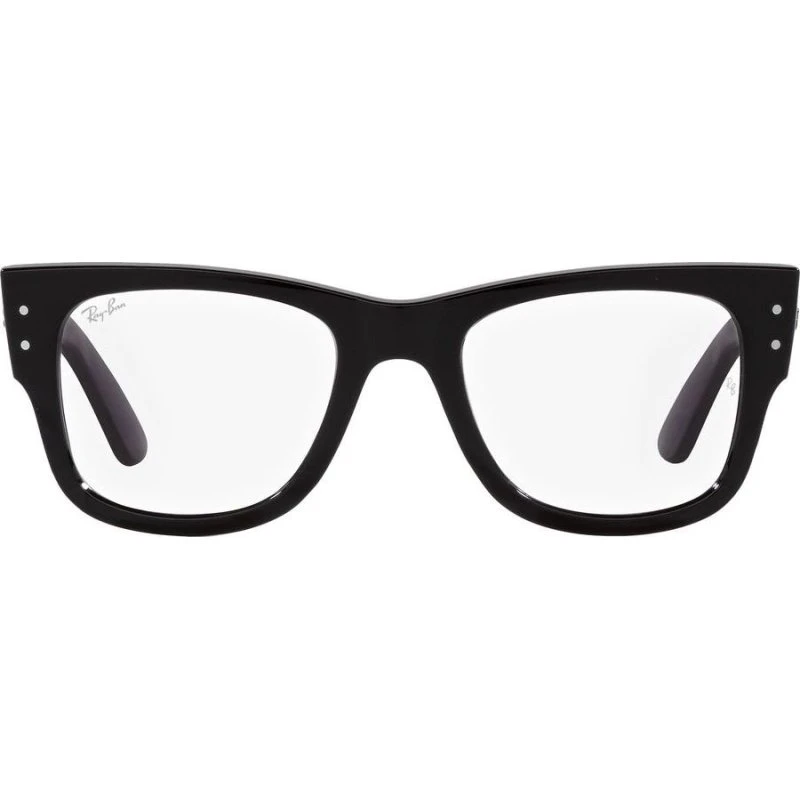 Ray-Ban Mega Wayfarer RX 0840V Occhiali da Vista Nero Geometrico