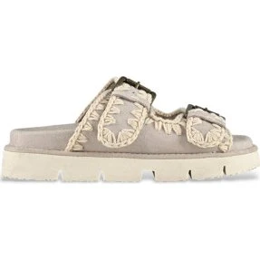 Sandali Mou Bio Taupe con due fibbie - MU.SW461005A