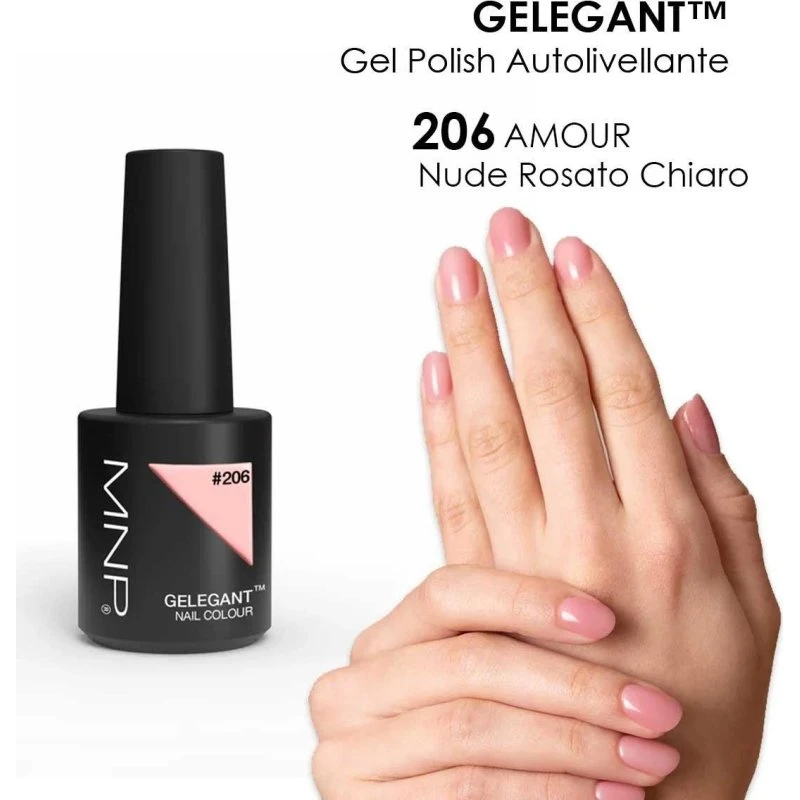 MNP Gelegant Gel Polish 206 Amour 8ml - Smalto Semipermanente