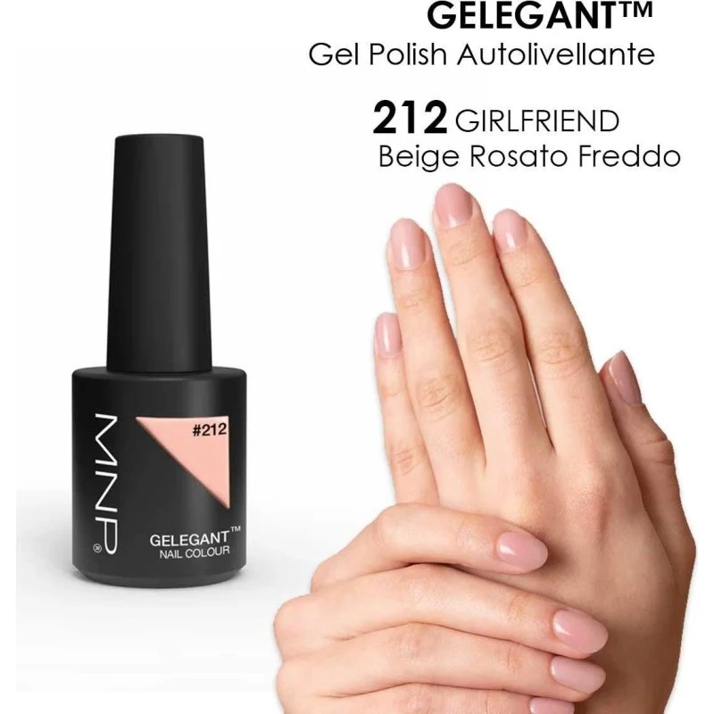MNP Gelegant Gel Polish 212 Girlfriend 8ml