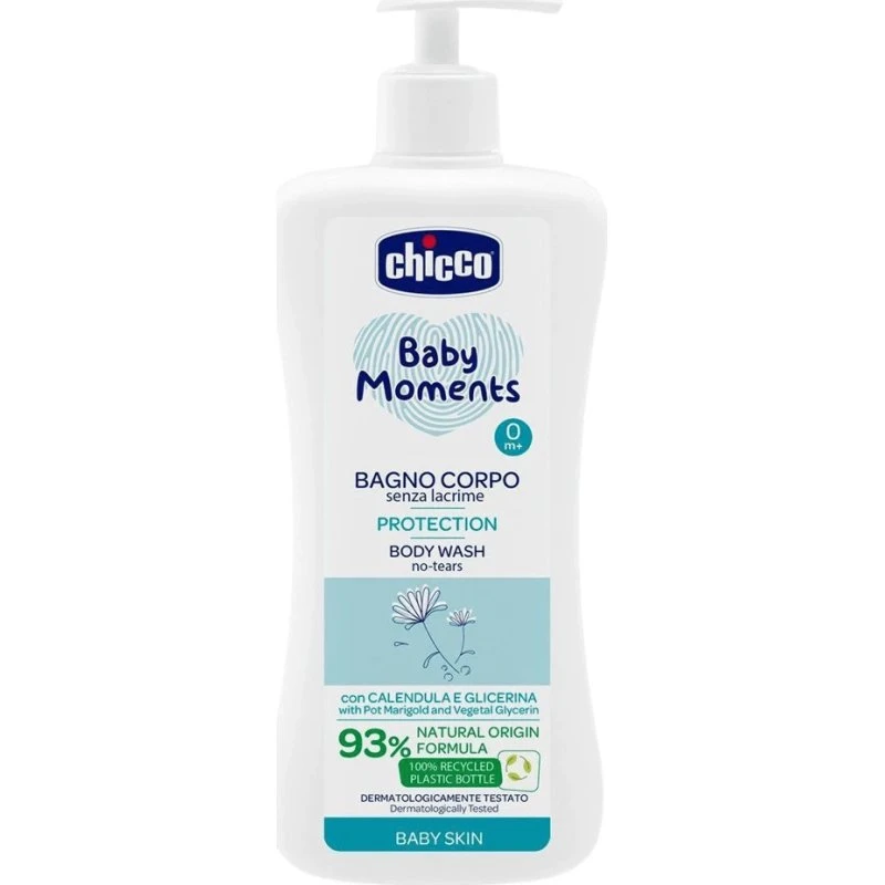 Chicco Baby Protective Moments Shampoo Corpo 750ml