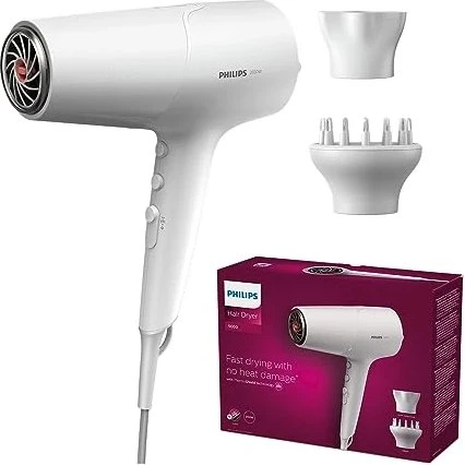 Philips Asciugacapelli Serie 5000 BHD500/20 2100W Bianco