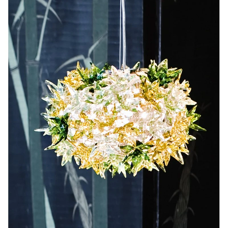 Kartell Bloom S2 Lampada a Sospensione LED G9 - Menta