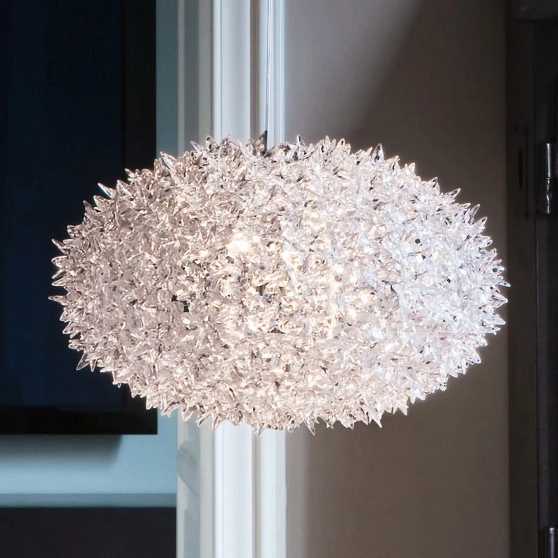 Kartell Bloom S1 Lampada a Sospensione Crystal