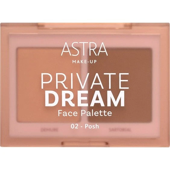 Astra Make-Up Private Dream Face Palette Blush + Bronzer 02 Posh