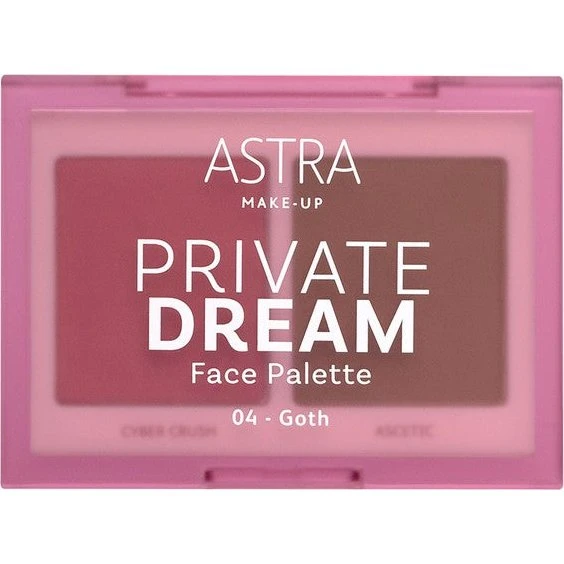 Astra Make-Up Private Dream Face Palette Blush + Bronzer 04 Goth