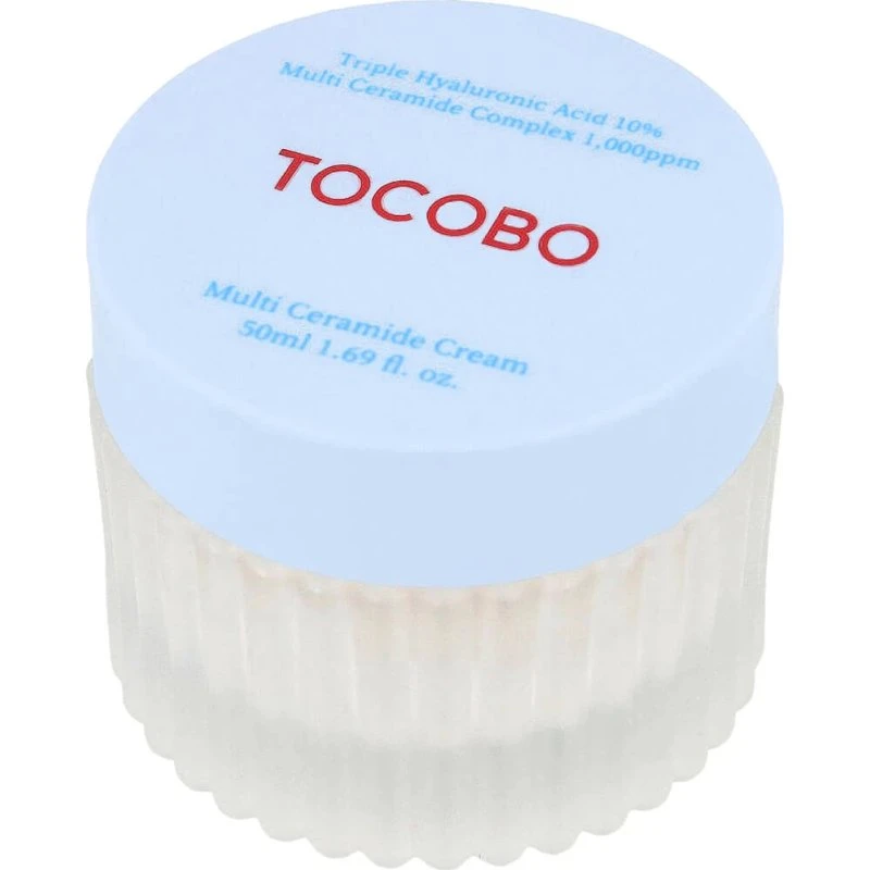 Tocobo Multi Ceramide Crema Viso con 3 Acidi Ialuronici, 50 ml