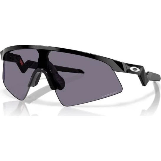 Oakley Resistor Sweep Polished Black con lente Prizm Grey per bambini
