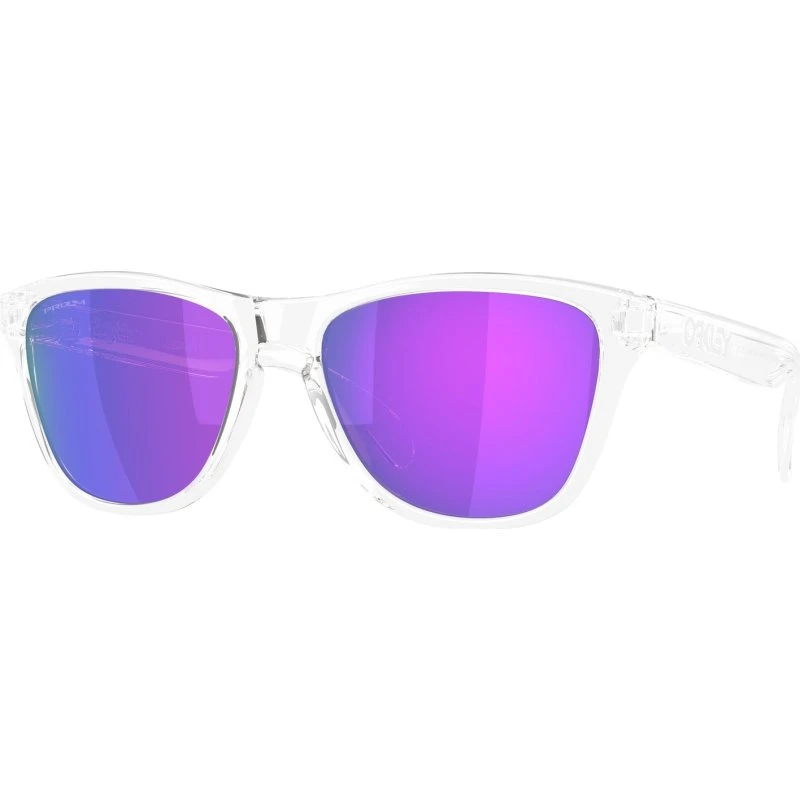 Oakley Frogskins S Occhiali da Sole Uomo Trasparente Viola