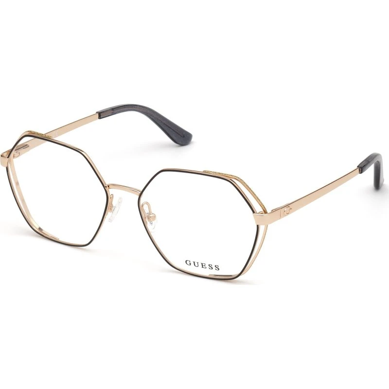 Guess GU2792 032 Occhiali da Vista Geometrici Oro Pallido