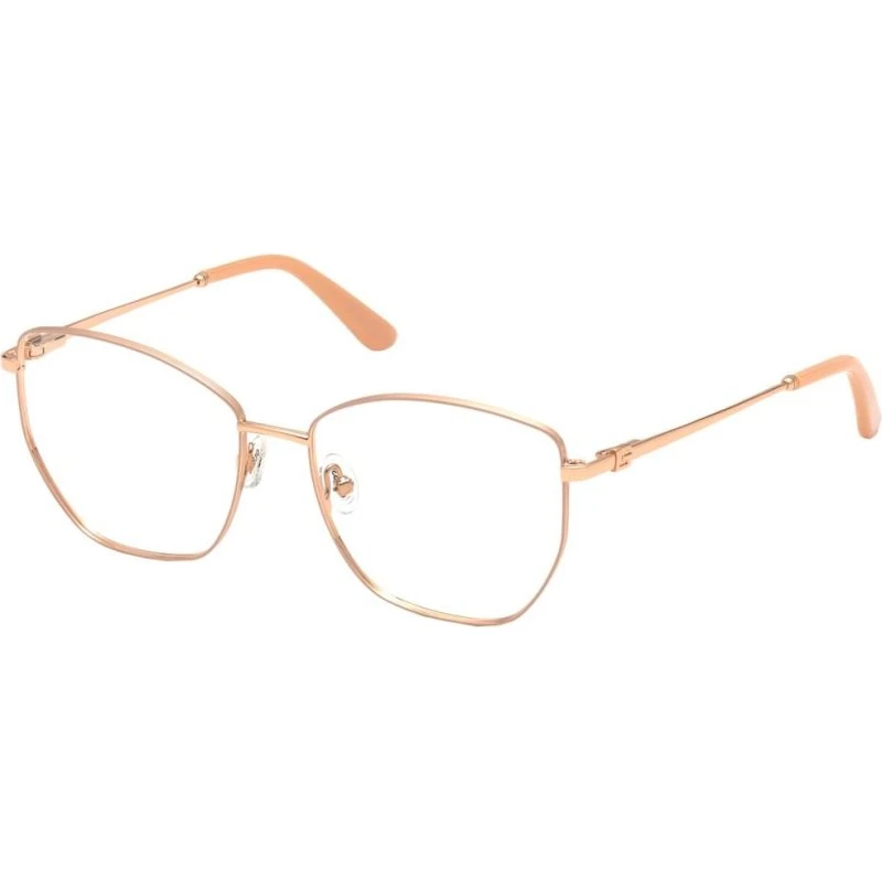 Guess GU2825 Occhiali Da Vista Donna Farfalla Oro Rosa