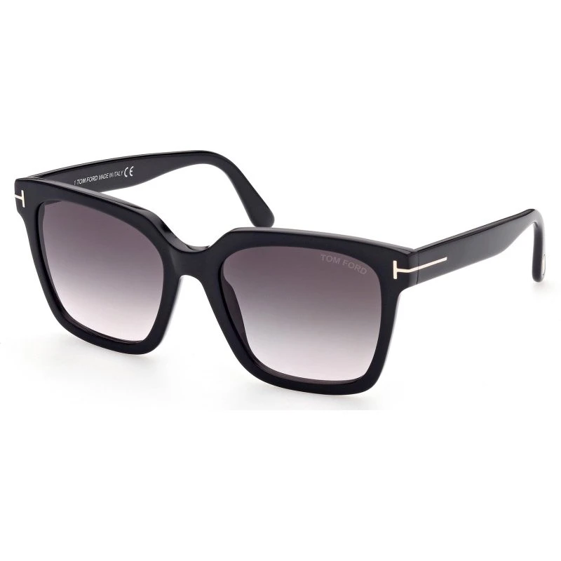 Tom Ford FT0952 Selby 01B Occhiali da Sole Donna Acetato Nero