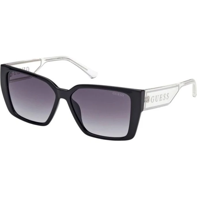 Guess GU7818 Occhiali da Sole Geometrici Nero Grigio 56mm